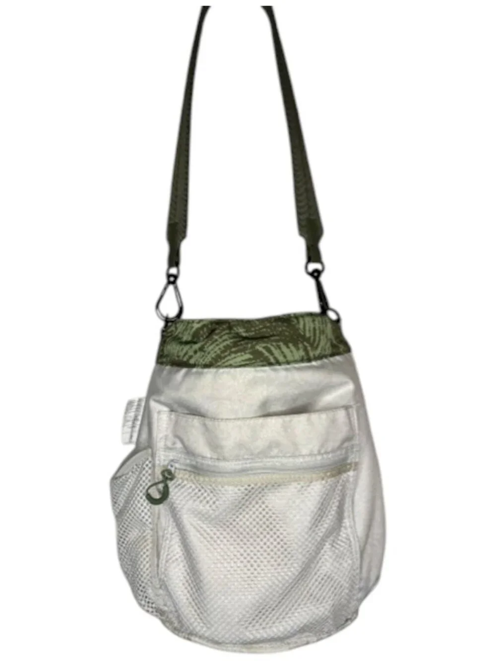 Lululemon Athletica Wanderlust Travel/Festival Bag - Olive/Gray - 9